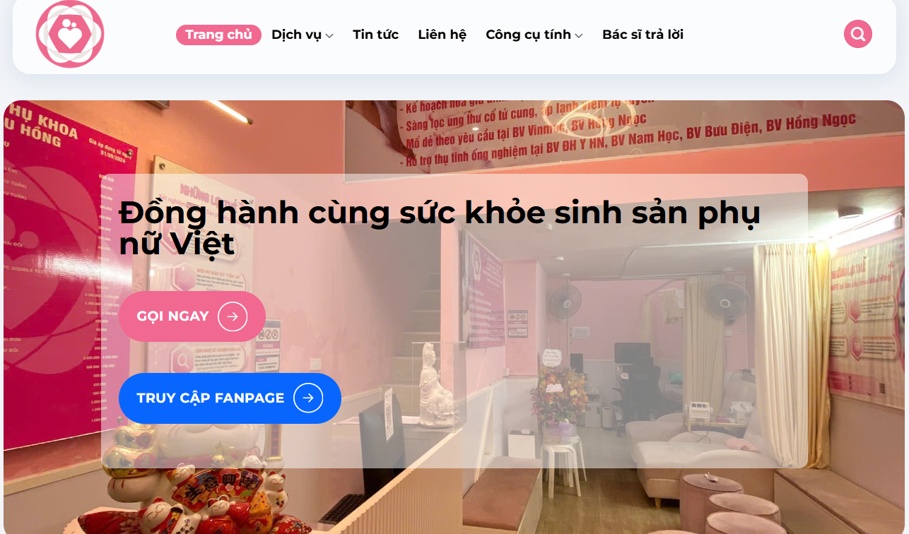 Sản Phụ Khoa Màu Hồng